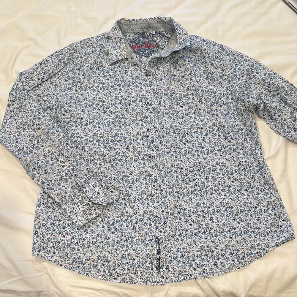 Robert Graham Men’s Floral Dress Shirt